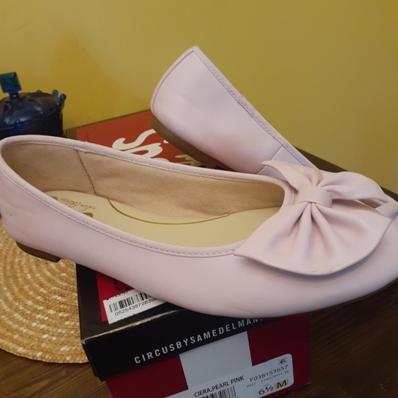 Circus " Ciera" Sam Edelman pink bow flats - Picture 4 of 5